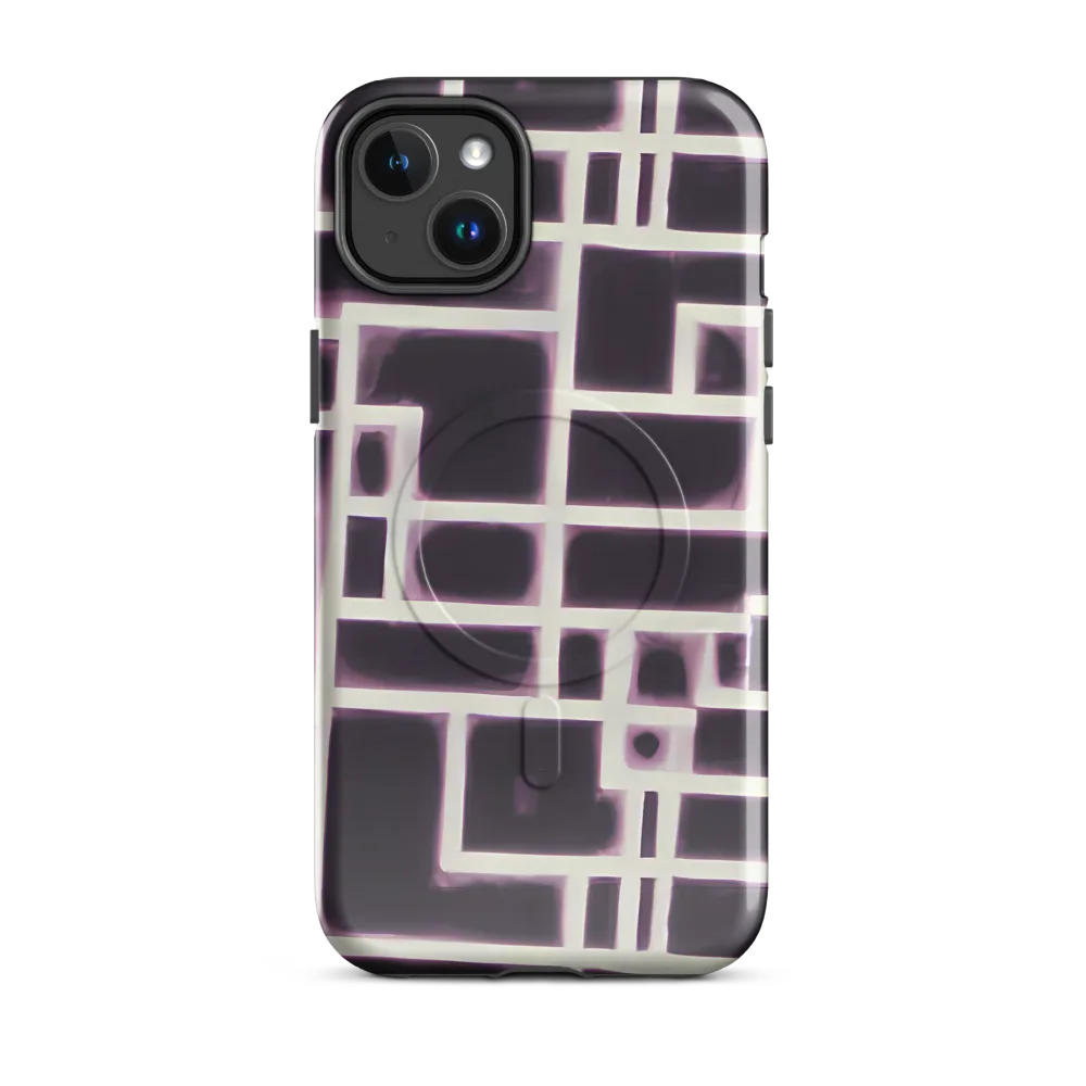 Velvet Circuit on MagSafe Tough Case for iPhone® — Front