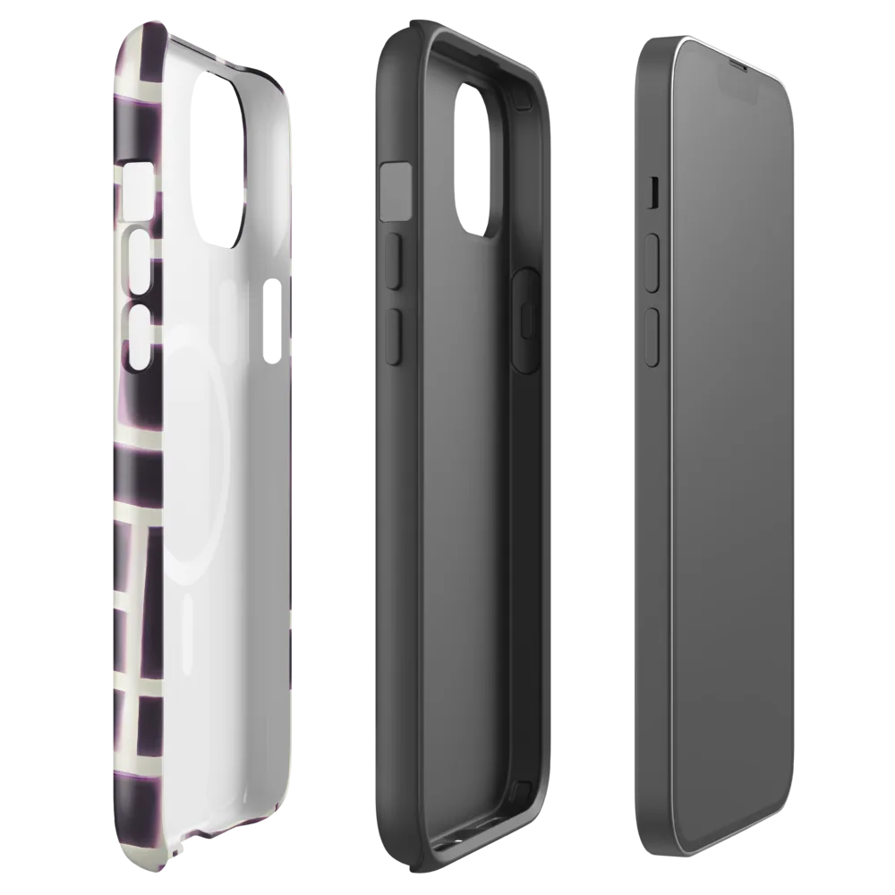Velvet Circuit on MagSafe Tough Case for iPhone® — Front