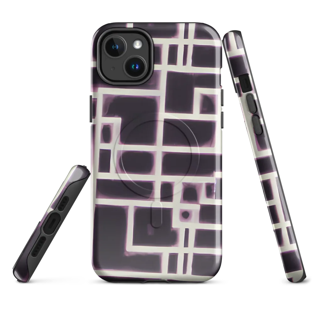 Velvet Circuit on MagSafe Tough Case for iPhone® — Front