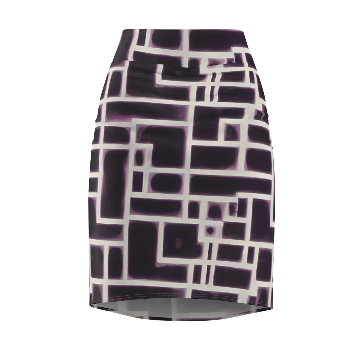 Velvet Circuit on Pencil Skirt — Front