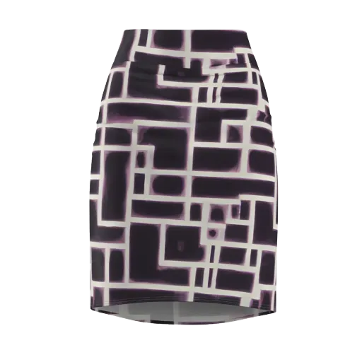 Velvet Circuit on a Pencil Skirt