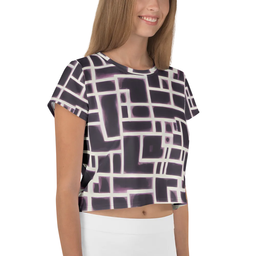 Velvet Circuit on Crop Tee — Right