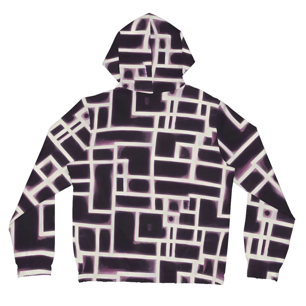 Velvet Circuit on Women's Full-Zip Hoodie — Back