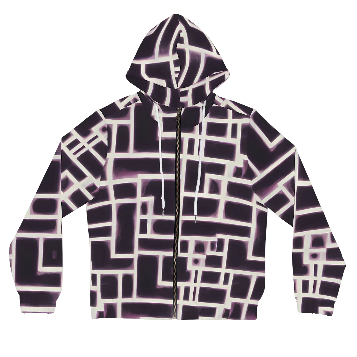 Velvet Circuit on Women's Full-Zip Hoodie — Front