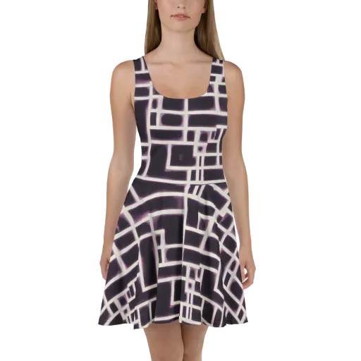 Velvet Circuit on a Skater Dress