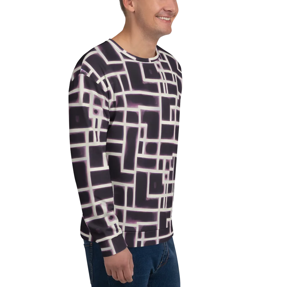 Velvet Circuit on Sweatshirt — Right Front