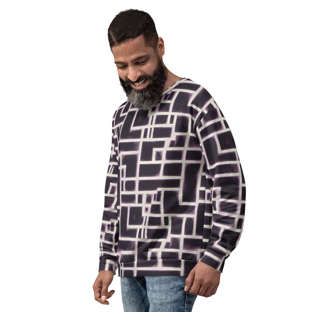 Velvet Circuit on Sweatshirt — Left Front