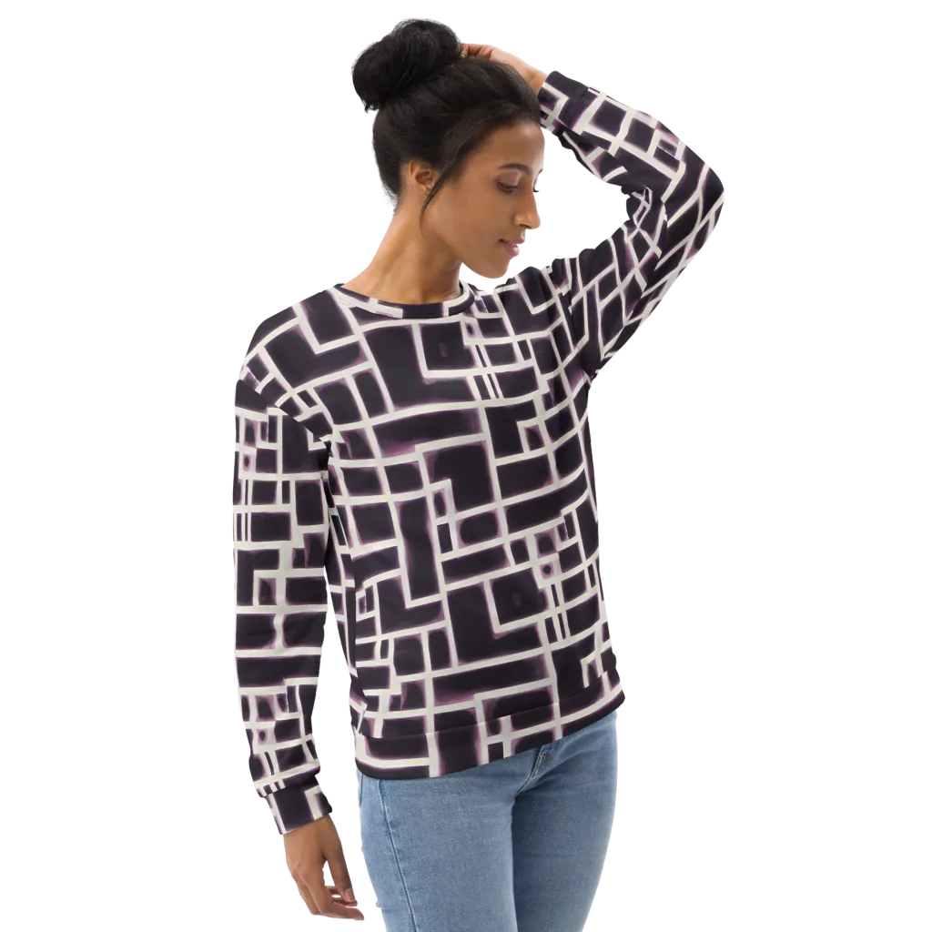Velvet Circuit on Sweatshirt — Right Front