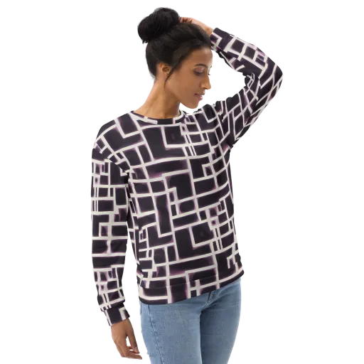 Velvet Circuit on a Sweatshirt