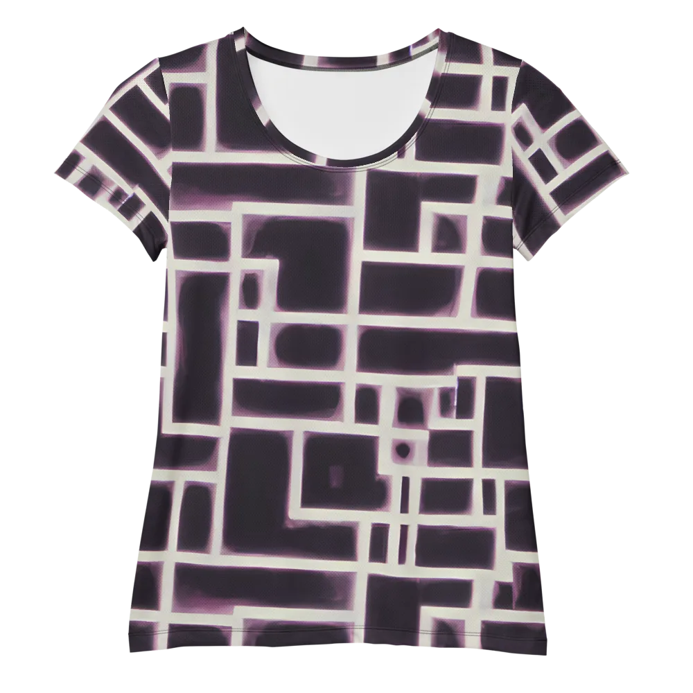 Velvet Circuit on Women's Athletic T-Shirt — Front