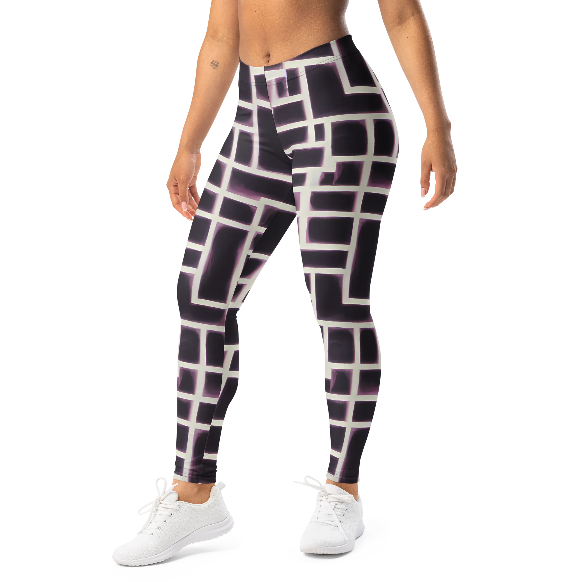 Velvet Circuit on Leggings — Left Front