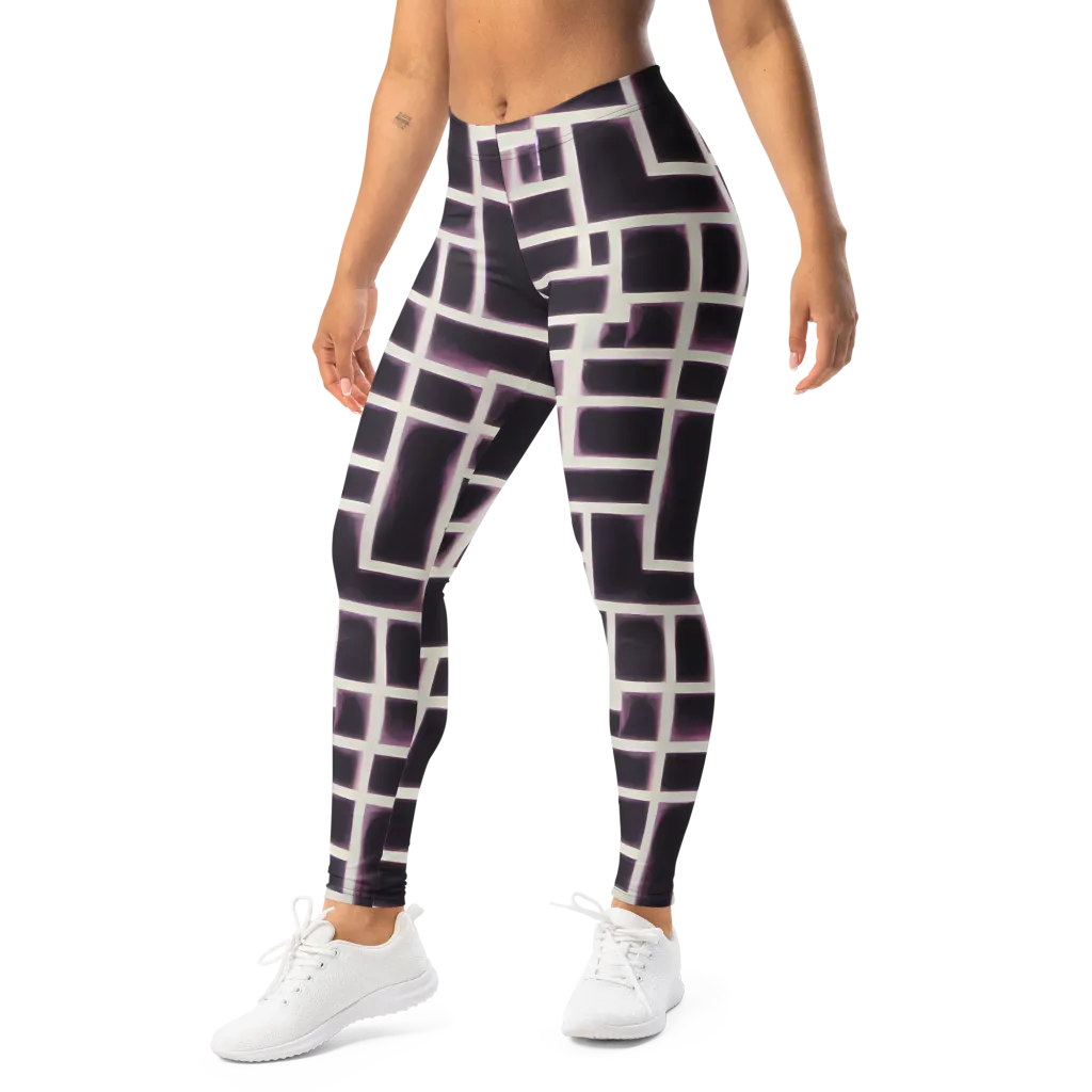 Velvet Circuit on Leggings — Left Front