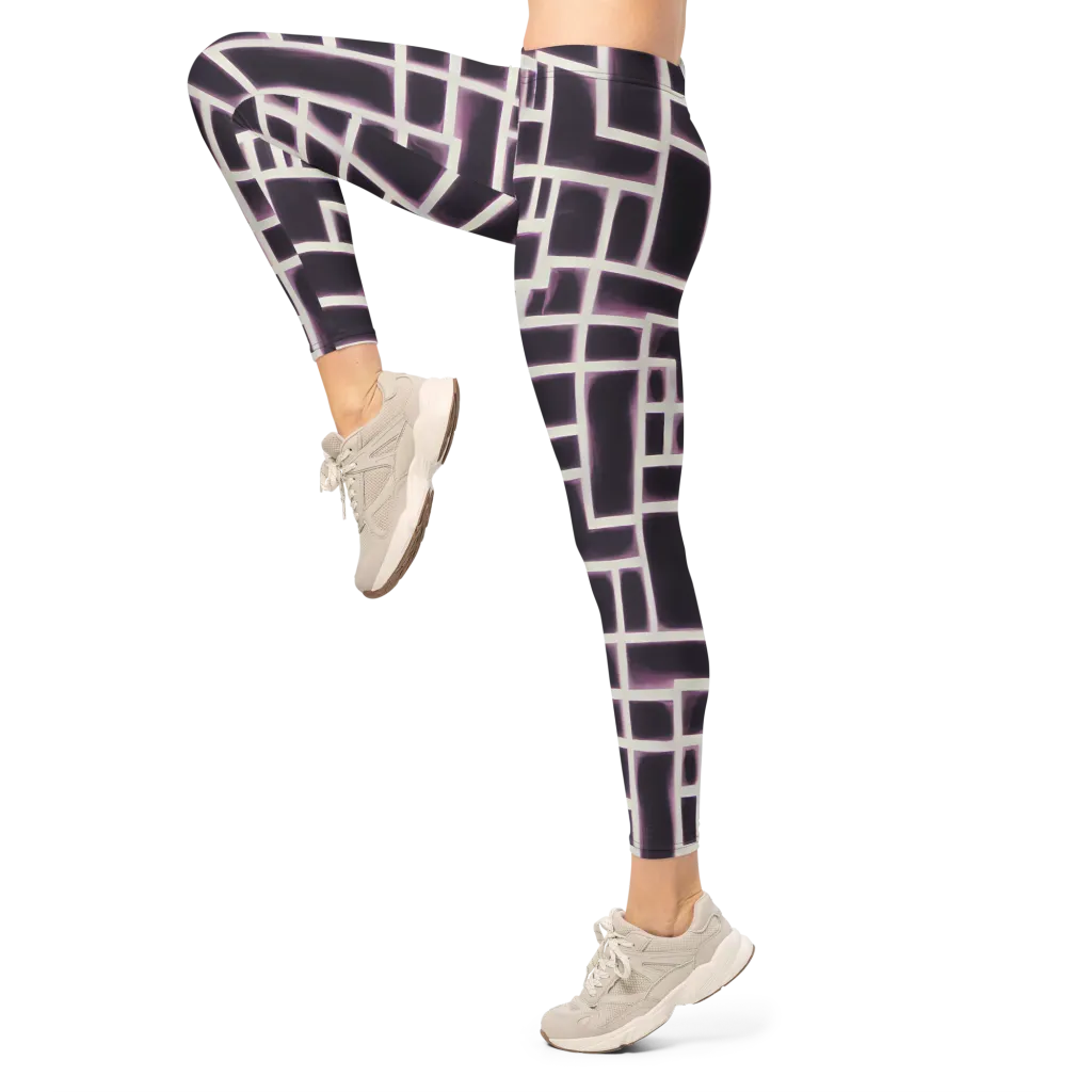 Velvet Circuit on Leggings — Left