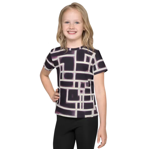 Velvet Circuit on a Kids Crew Neck T-Shirt