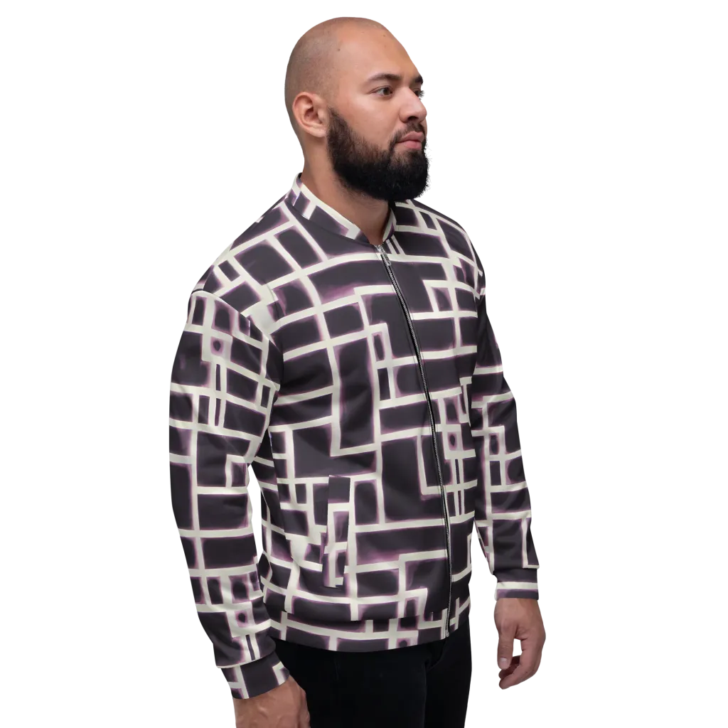 Velvet Circuit on Bomber Jacket — Right