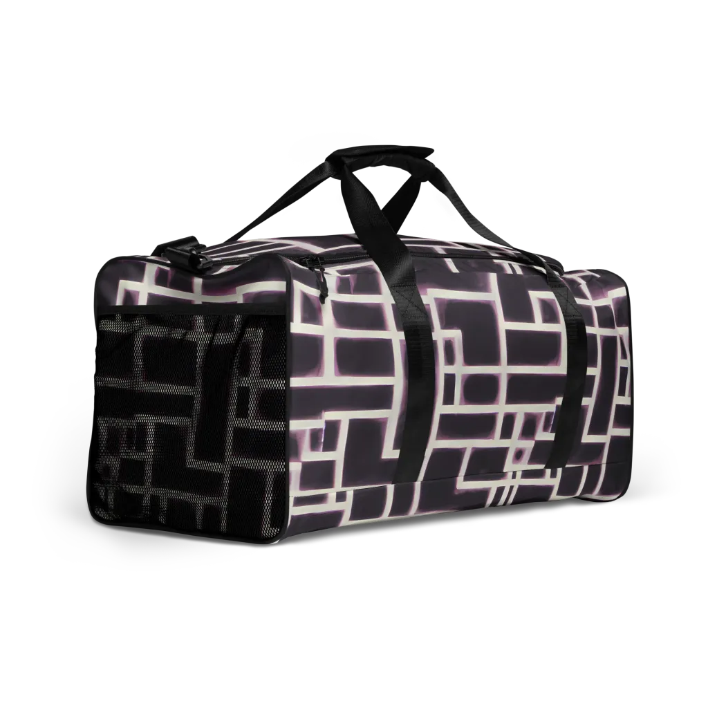 Velvet Circuit on Duffle Bag — Right Front