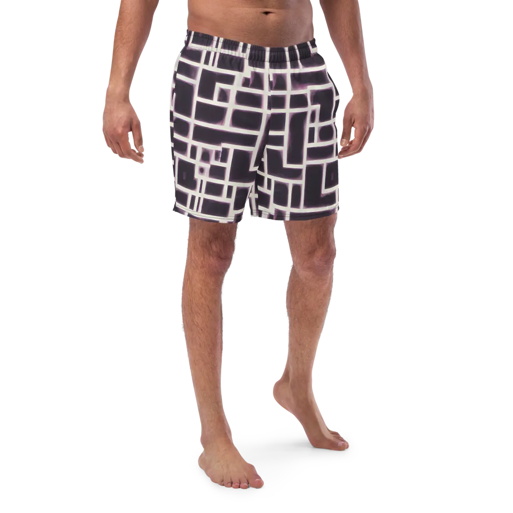 Velvet Circuit on Swim Trunks — Front