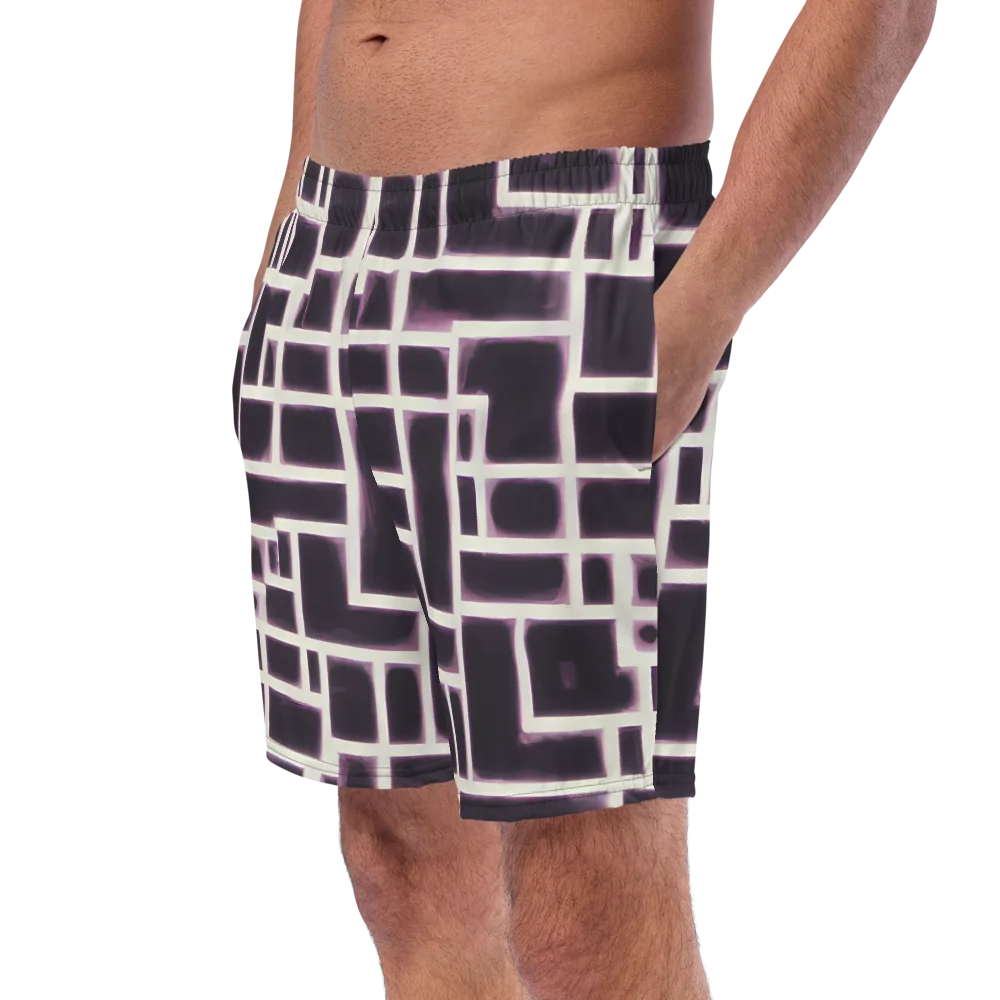 Velvet Circuit on Swim Trunks — Left Front