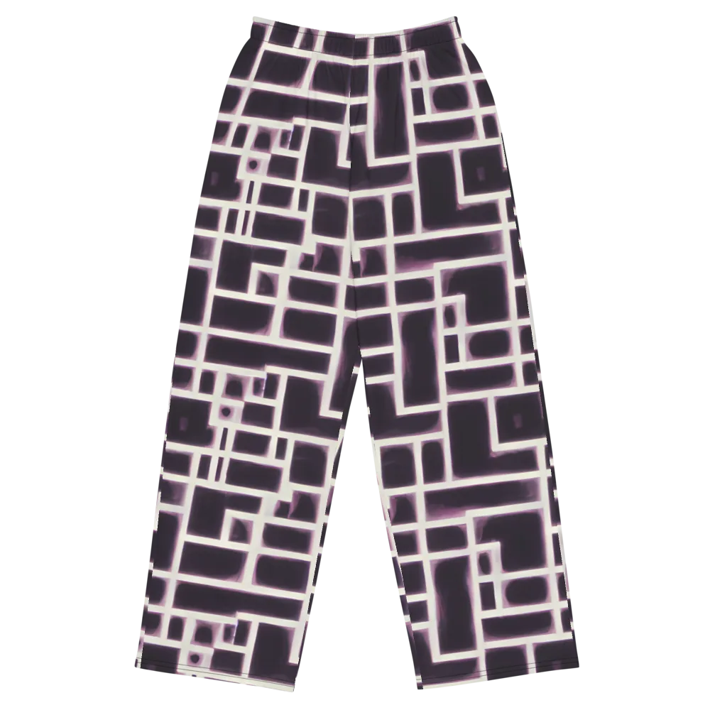 Velvet Circuit on Wide-Leg Pants — Front