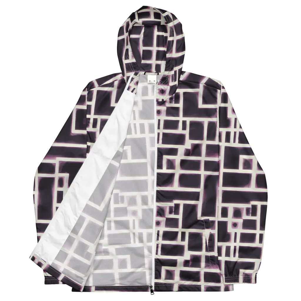 Velvet Circuit on Men's Windbreaker — Front