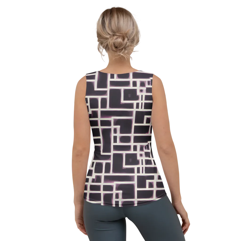 Velvet Circuit on Women's Tank Top — Back