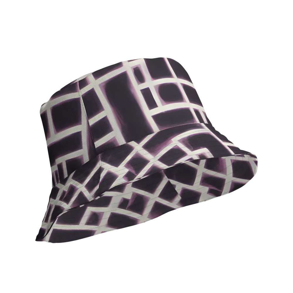 Velvet Circuit on Reversible Bucket Hat — Product details Outside