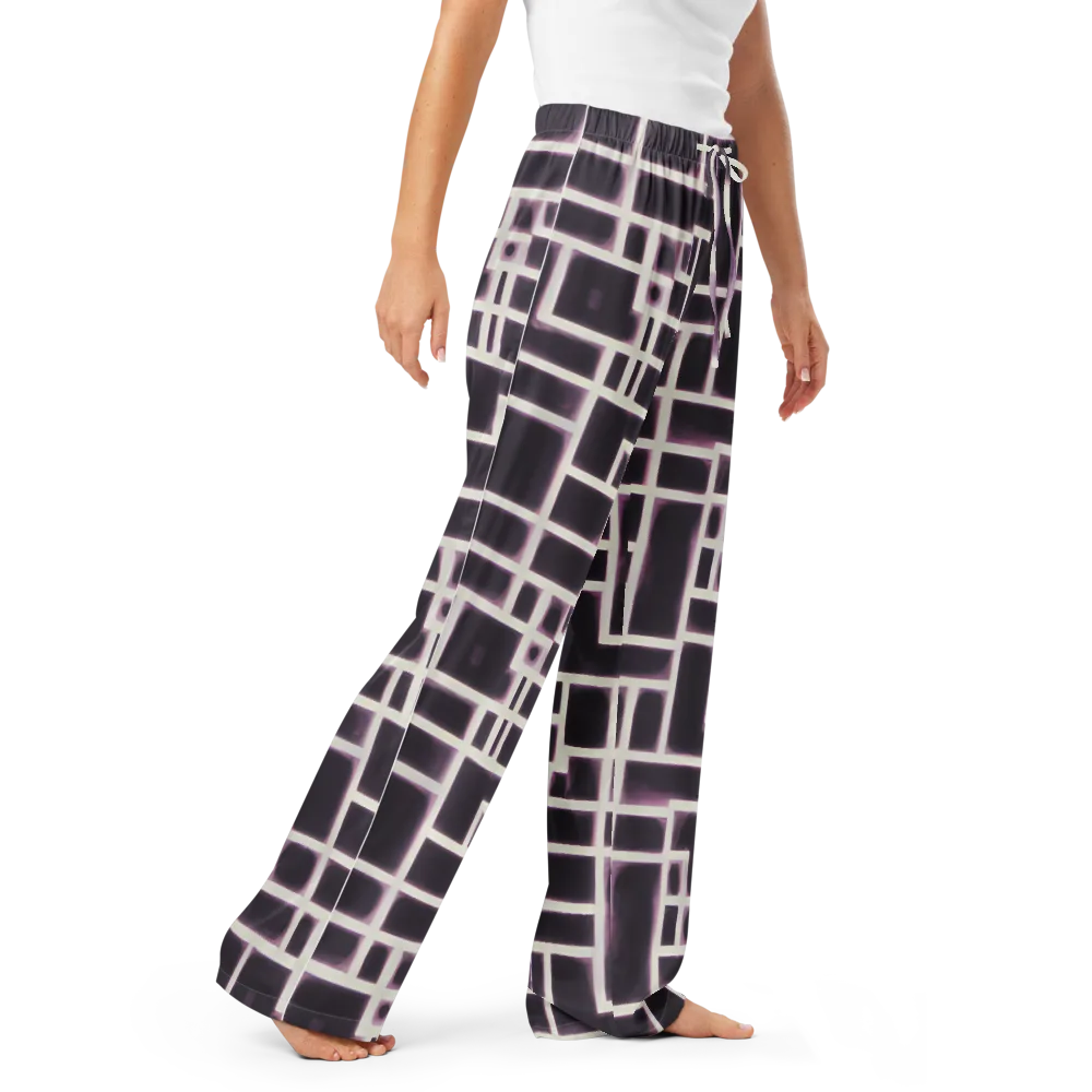 Velvet Circuit on Women's Pajama Pants — Right Front