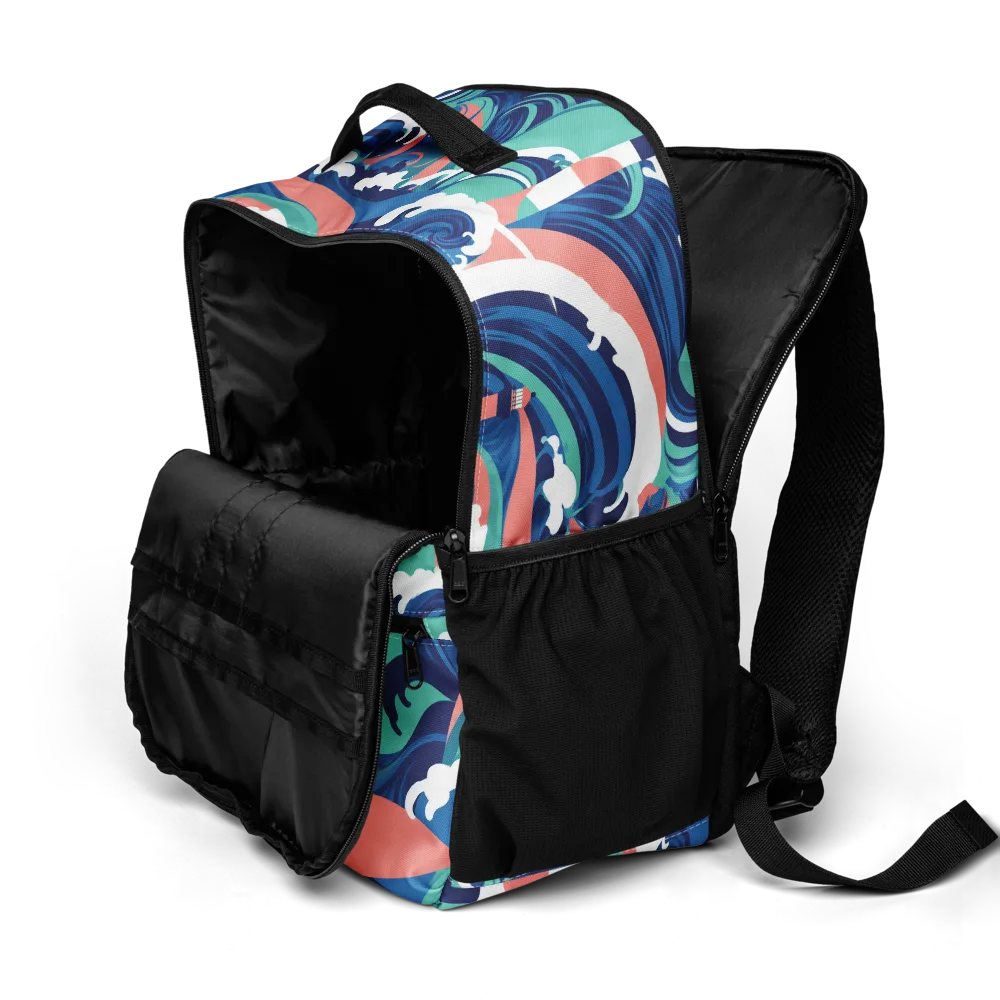 Neon Breakwater on Utility Backpack — Product details 2