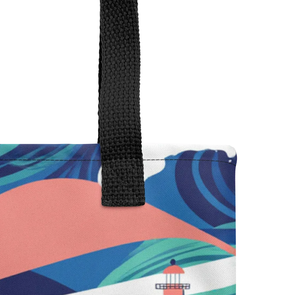 Neon Breakwater on Tote Bag — Product details