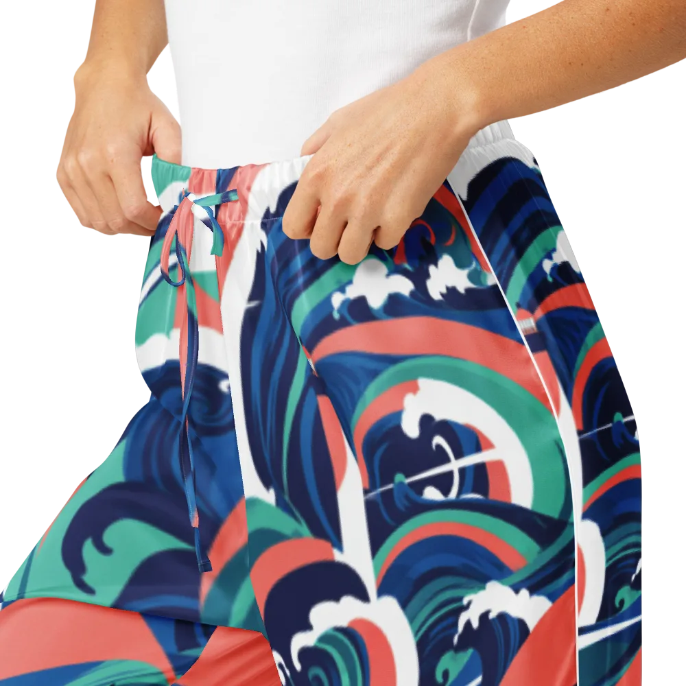 Neon Breakwater on Women's Pajama Pants — Product details