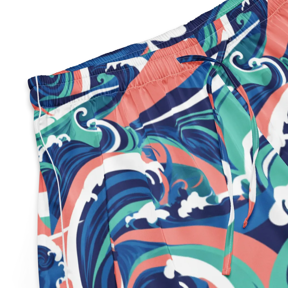 Neon Breakwater on Women's Pajama Shorts — Product details