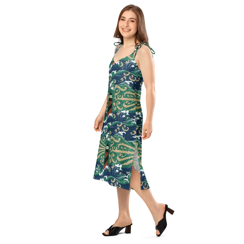 Beacon in the Breakers on Slip Dress — Left Front