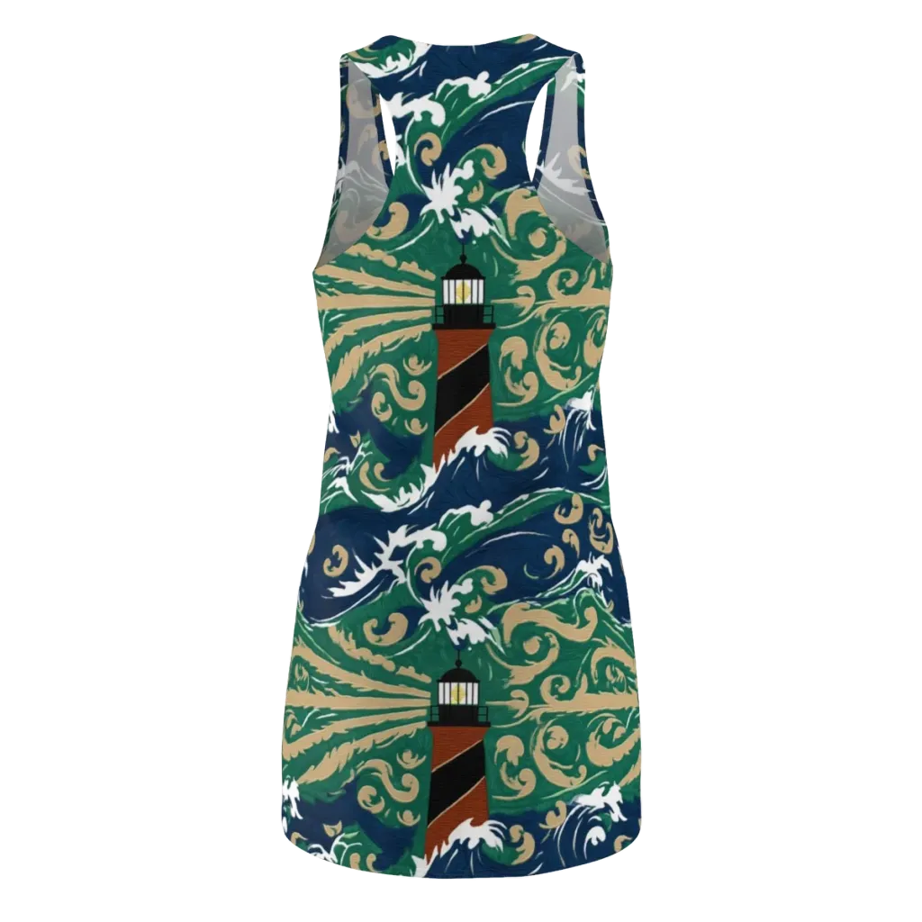 Beacon in the Breakers on Racerback Dress — Back