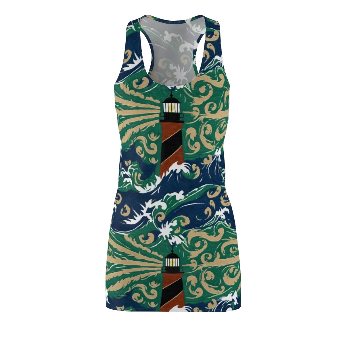 Beacon in the Breakers on Racerback Dress — Front