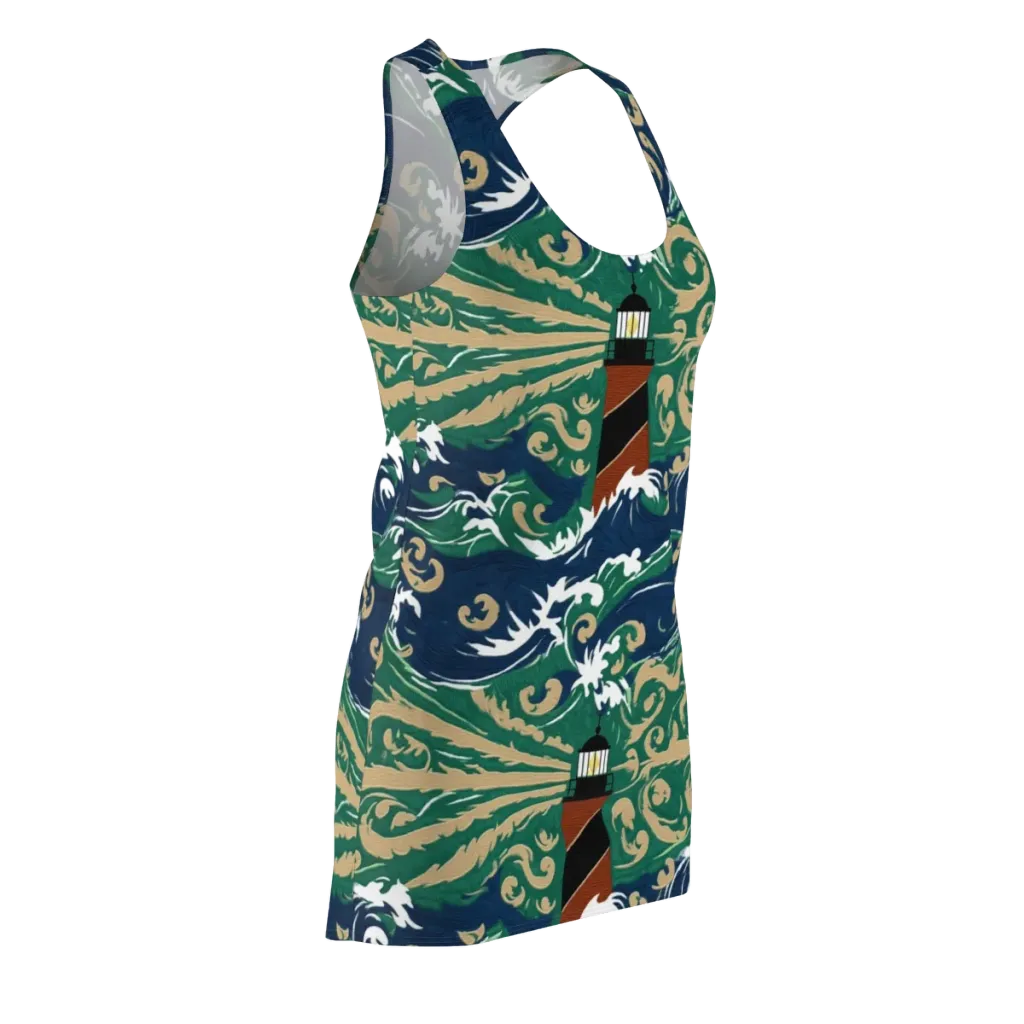 Beacon in the Breakers on Racerback Dress — Front Side