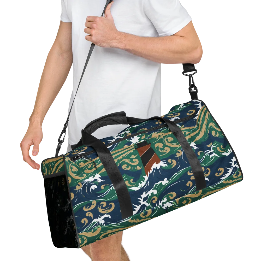Beacon in the Breakers on Duffle Bag — Right Front