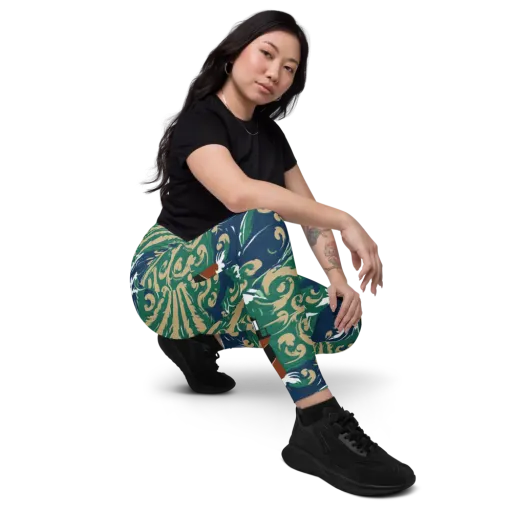 Beacon in the Breakers on a Leggings with Pockets
