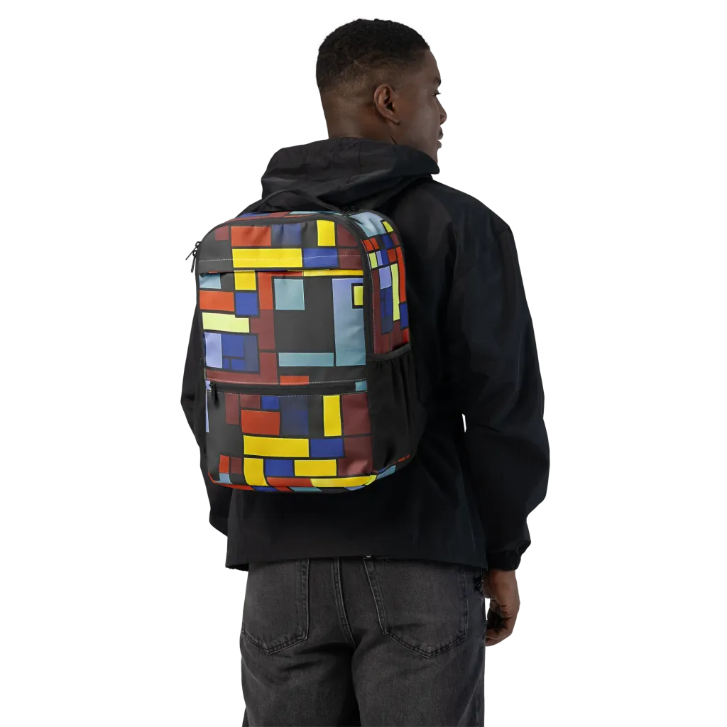 Ember Matrix on Utility Backpack — Back