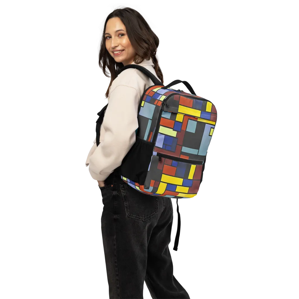 Ember Matrix on Utility Backpack — Back