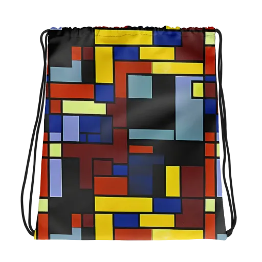 Ember Matrix on a Drawstring Bag