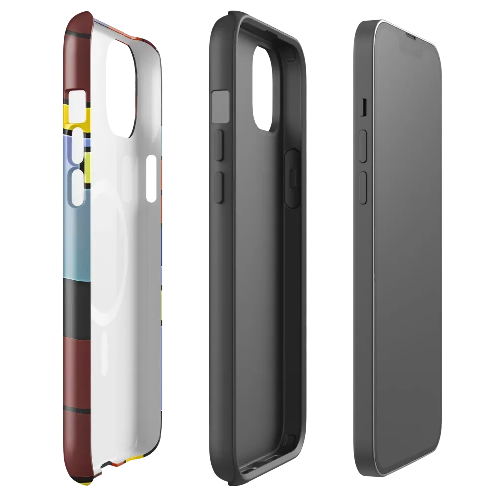 Ember Matrix on MagSafe Tough Case for iPhone® — Front