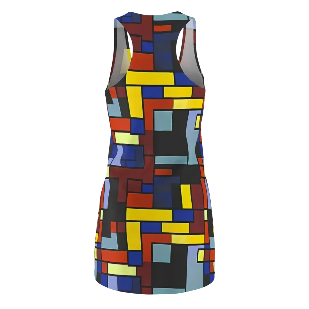 Ember Matrix on Racerback Dress — Back