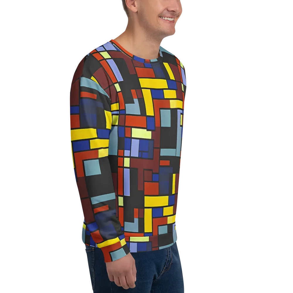 Ember Matrix on Sweatshirt — Right Front