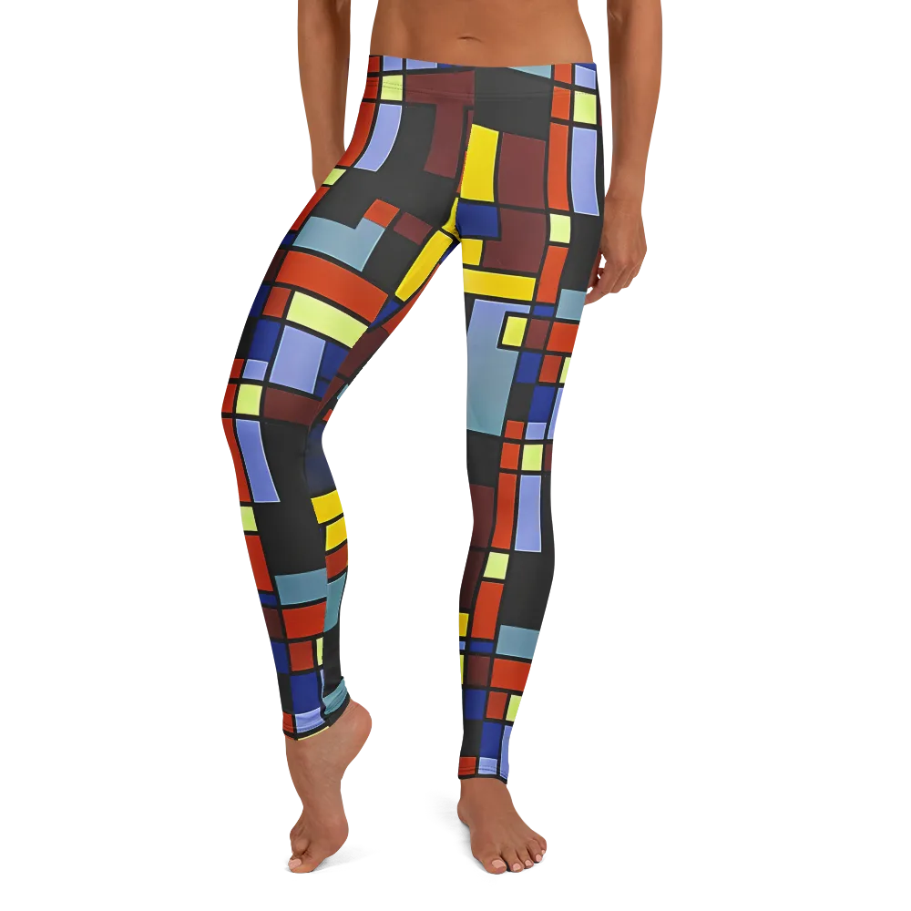 Ember Matrix on Leggings — Front