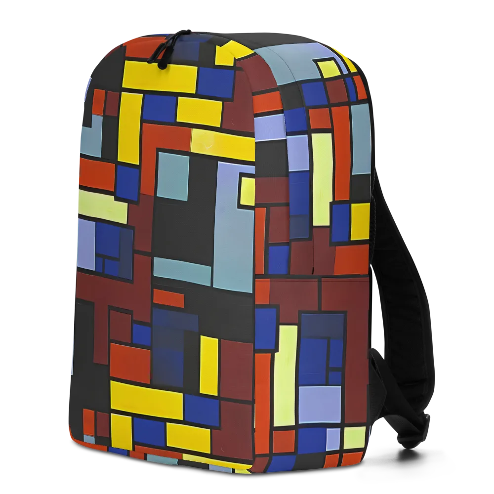 Ember Matrix on Minimalist Backpack — Left