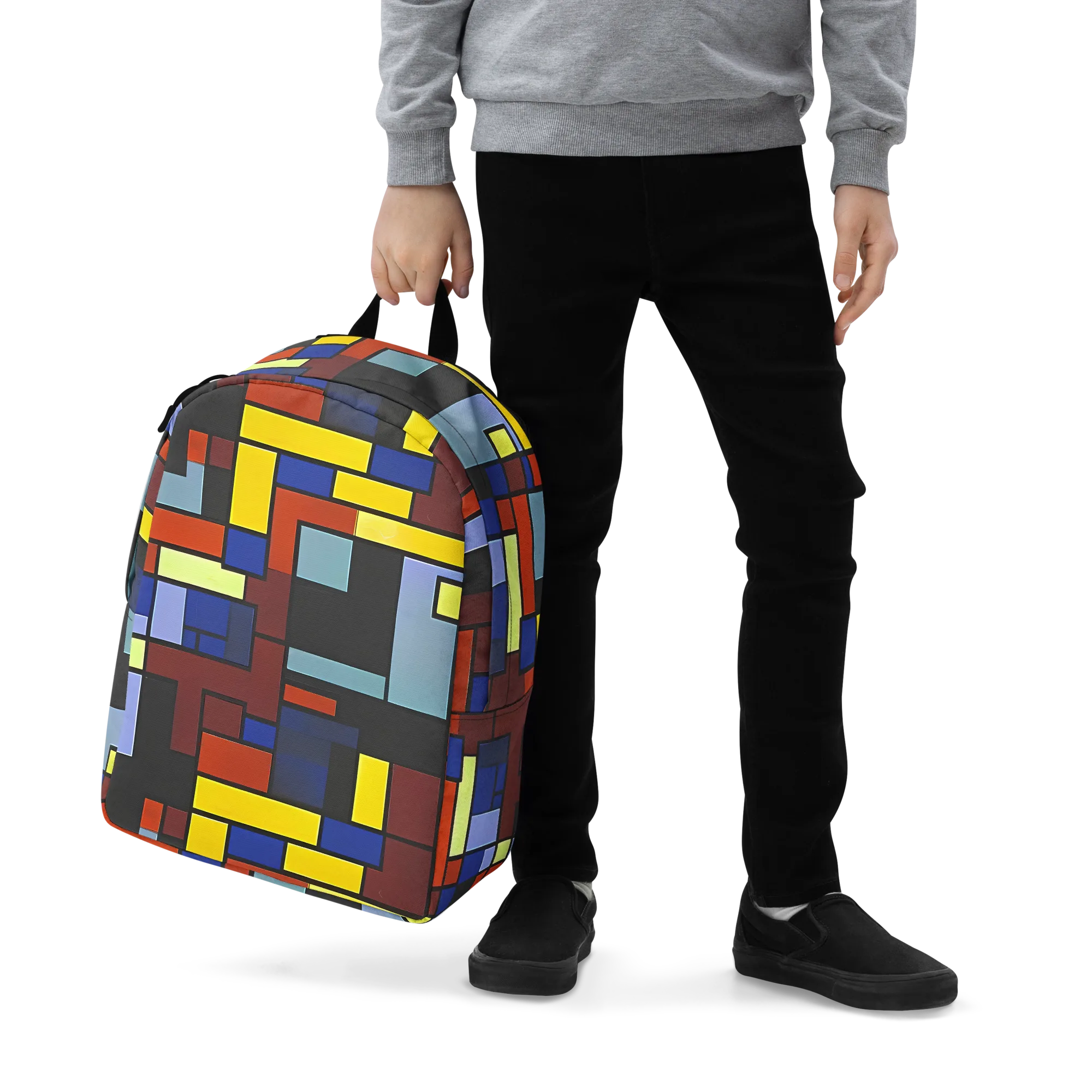 Ember Matrix on Minimalist Backpack — Zoomed-in
