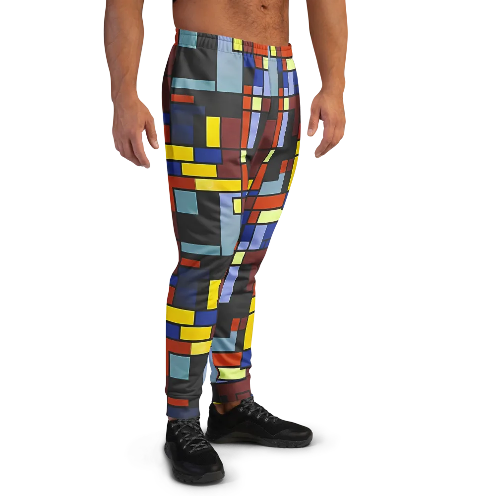 Ember Matrix on Men's Joggers — Right