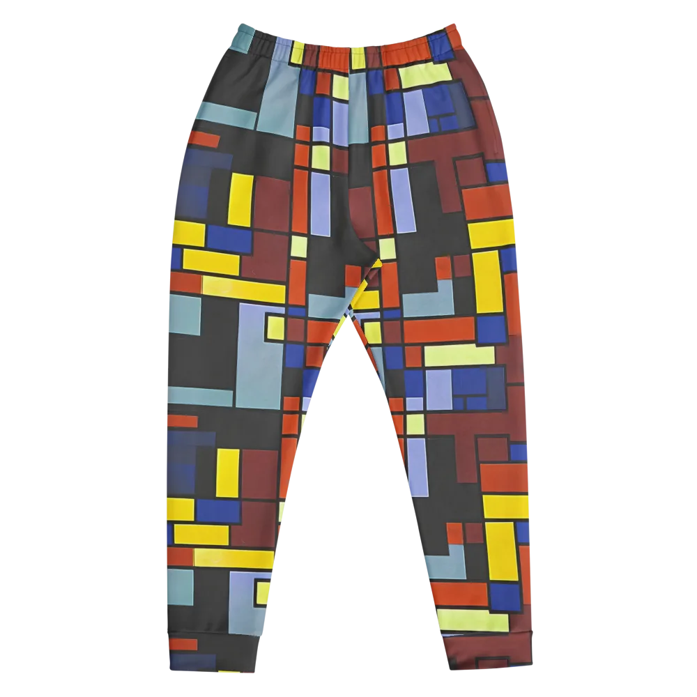 Ember Matrix on Men's Joggers — Front