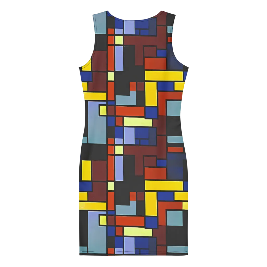 Ember Matrix on Bodycon Dress — Back