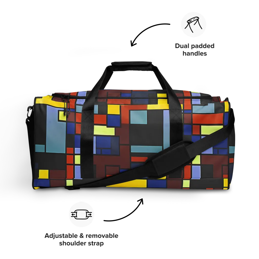Ember Matrix on Duffle Bag — Front